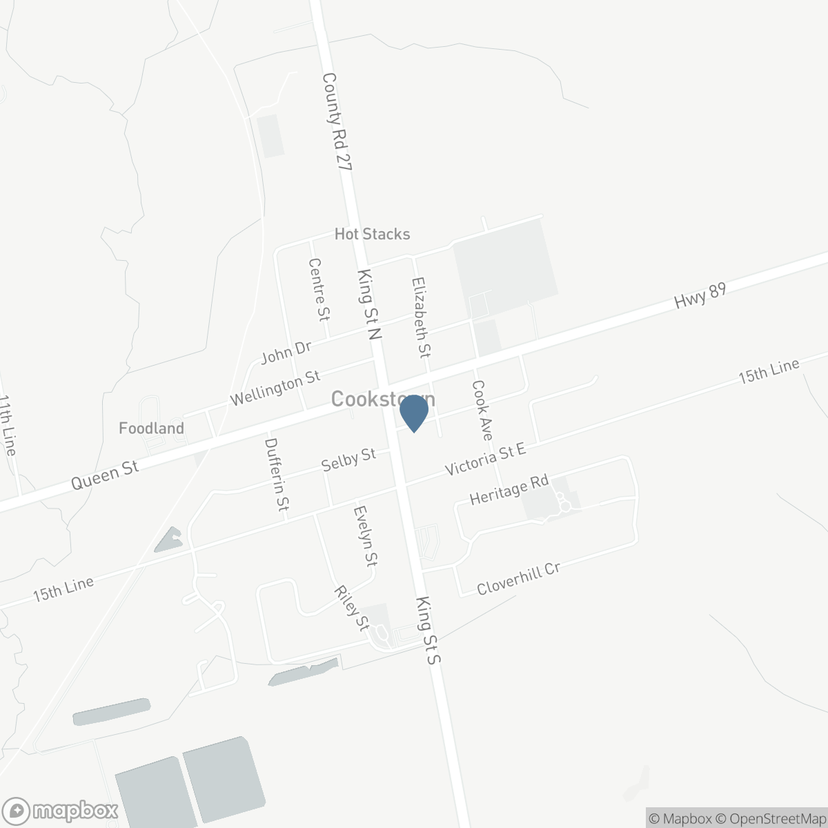 16 RAVENSCRAIG PLACE, Cookstown, Ontario L0L 1L0